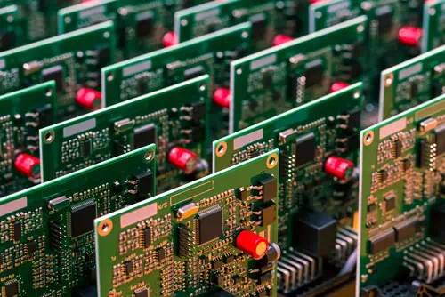New,Produced,Automotive,Printed,Circuit,Boards,With,Soldered,Surface,Mounted PCB production design for high-volume will look somewhat different