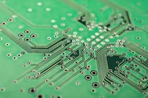 PCB misregistration occurs when terminal pads' center lines deviate from their expected position.